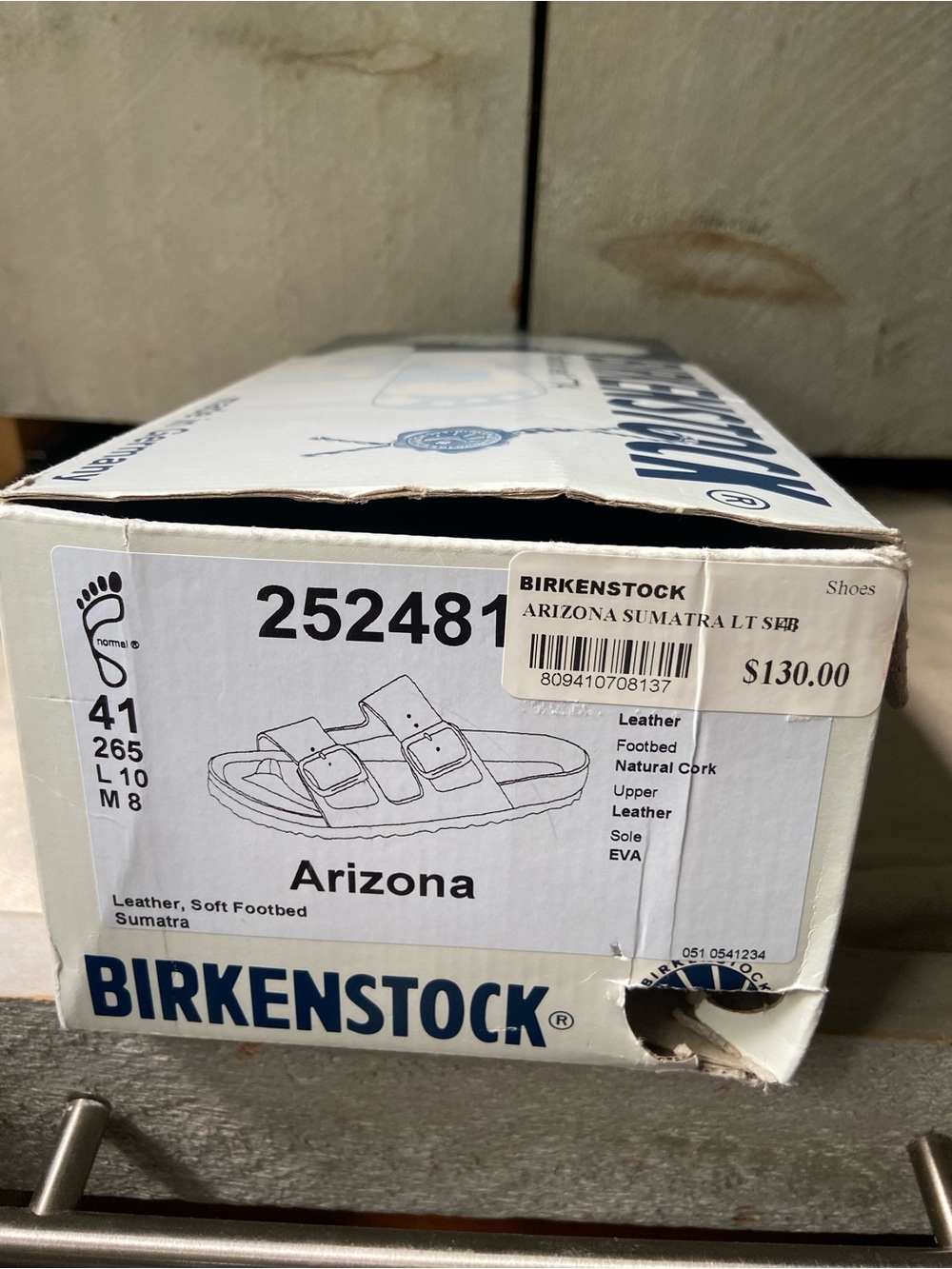 Birkenstock Arizona Sandals Sumatra Brown